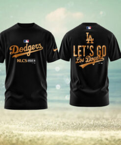 Los Angeles Dodgers TShirt, Limited Edition Los Angeles Dodgers NLCS GOLD Tshirt1