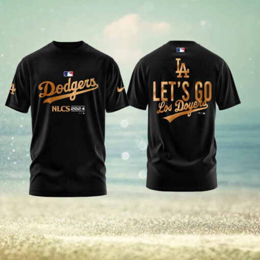 Los Angeles Dodgers TShirt, Limited Edition Los Angeles Dodgers NLCS GOLD Tshirt1