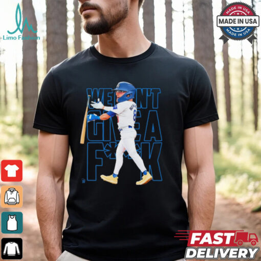 Los Angeles Dodgers We Don’t Give A Fuck Kike Hernandez Cartoon t shirt