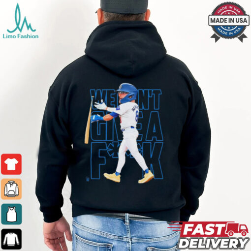 Los Angeles Dodgers We Don’t Give A Fuck Kike Hernandez Cartoon t shirt