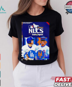 Los Angeles Dodgers vs. New York Mets 2024 NLCS poster shirt