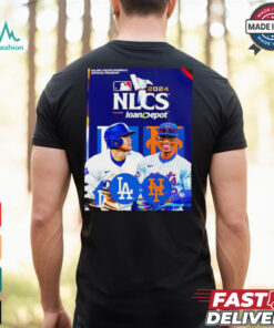 Los Angeles Dodgers vs. New York Mets 2024 NLCS poster shirt