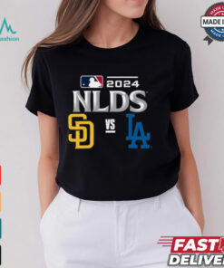 Los Angeles Dodgers vs. Padres 2024 MLB NLDS Bound T Shirt
