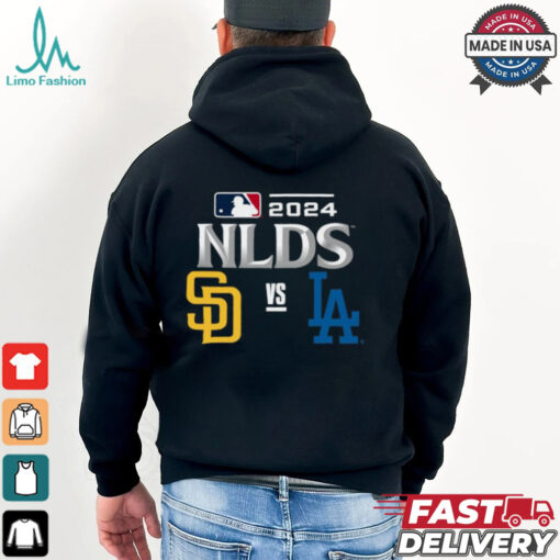 Los Angeles Dodgers vs. Padres 2024 MLB NLDS Bound T Shirt