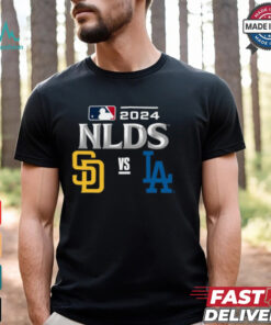Los Angeles Dodgers vs. Padres 2024 MLB NLDS Bound T Shirt