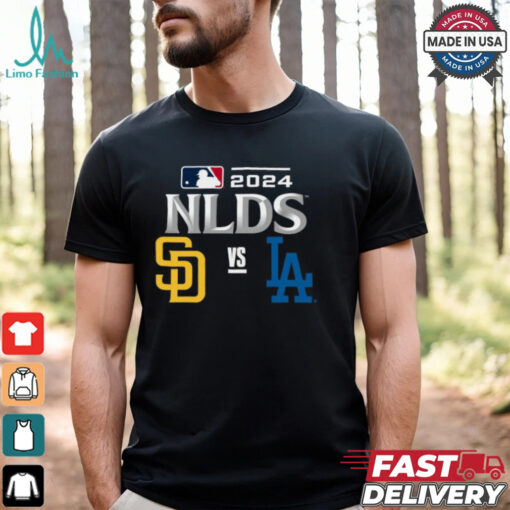 Los Angeles Dodgers vs. Padres 2024 MLB NLDS Bound T Shirt