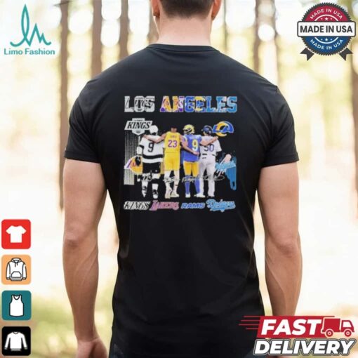 Los Angeles Kings LA Lakers LA Rams Los Angeles Dodgers 2024 T Shirt