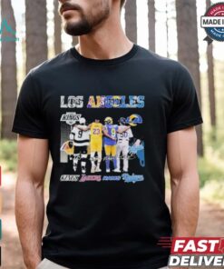 Los Angeles Kings LA Lakers LA Rams Los Angeles Dodgers 2024 T Shirt