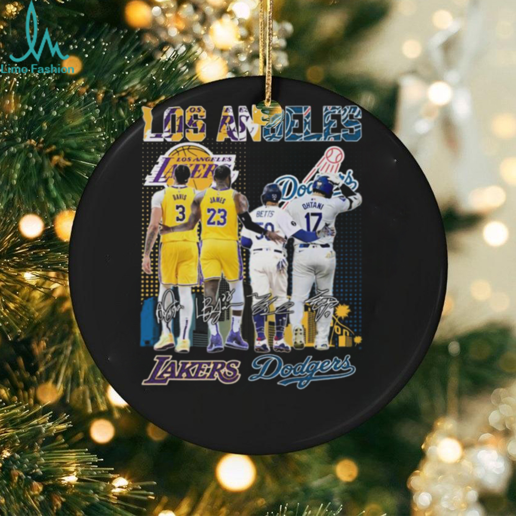 Los Angeles Lakers Los Angeles Dodgers Celebrating Championship T Shirt Los Angeles Lakers Los Angeles Dodgers Celebrating Championship T Shirt