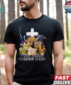 Los Angeles Lakers One Nation Under God Unisex T Shirt