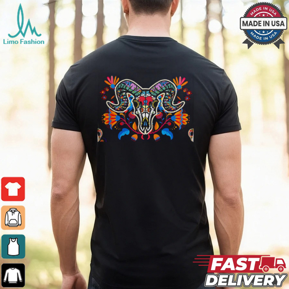 Los Angeles Rams 2024 NFL Day Of The Dead Shirt Los Angeles Rams 2024 NFL Day Of The Dead Shirt