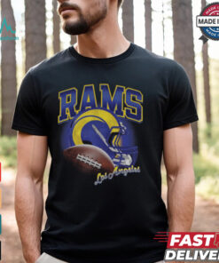 Los Angeles Rams Spiral Heavyweight T Shirt