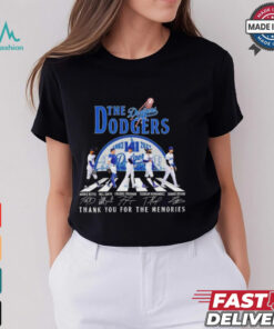 Los angeles Dodgers thank you for the memories T shirt