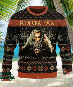 Lotr fool of a took ugly sweater