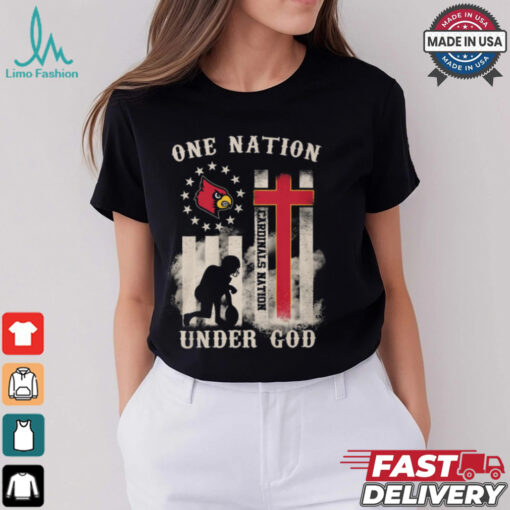 Louisville Cardinals Nation Under God Shirt