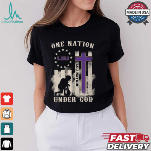 Lsu Nation Under God Shirt