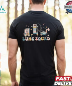 Lung Squad Respiratory Therapist Pulmonary Nurse T Shirt