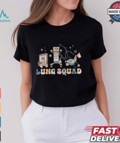 Lung Squad Respiratory Therapist Pulmonary Nurse T Shirt