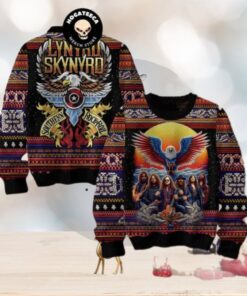 Lynyrd Skynyrd Southern Rock N Roll Christmas Sweater Chirstmas Gifts 2024 Xmas For Family And Friends Ugly Sweater