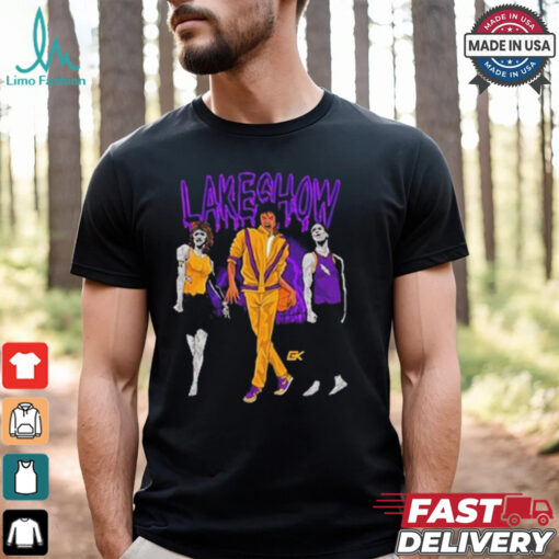 MJ Thriller x Lakeshow Los Angeles Lakers NBA Graphic 2024 t shirt