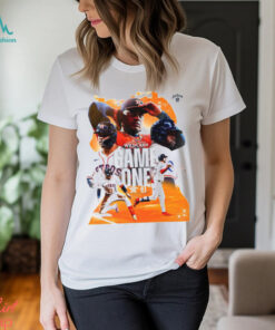 MLB 2024 American League Wild Card Astros at Tigers Game One Poster t shirt