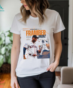 MLB 2024 American League Wild Card Houston Astros Framber Valdez Game One Starter signature t shirt