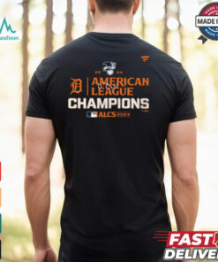 MLB Detroit Tigers 2024 ALCS American League Champions Locker Room t shirt