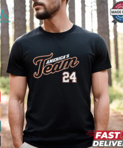 MLB Detroit Tigers America’s Team 24 t shirt