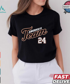 MLB Detroit Tigers America’s Team 24 t shirt