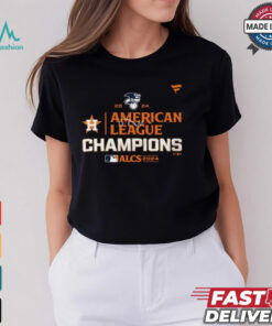 MLB Houston Astros 2024 ALCS American League Champions Locker Room t shirt