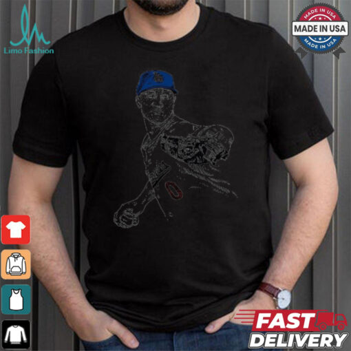 MLB Jack Flaherty Los Angeles Dodgers 2024 Painting t shirt