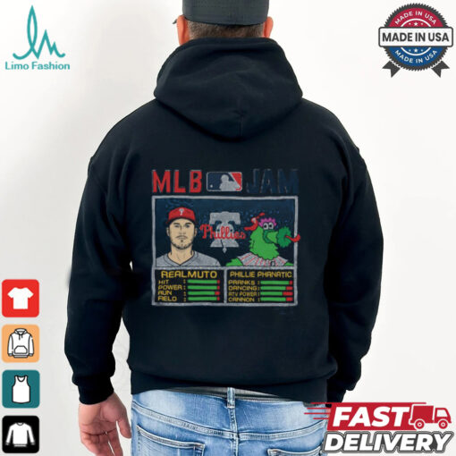 MLB Jam Phillies Realmuto And Phillie Phanatic shirt