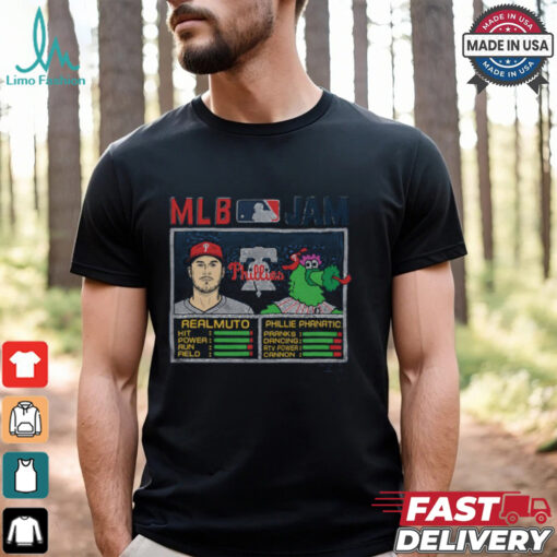 MLB Jam Phillies Realmuto And Phillie Phanatic shirt