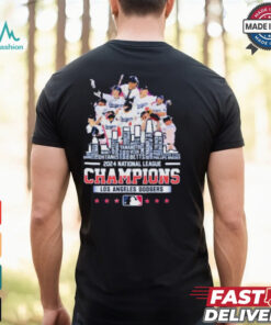 MLB Los Angeles Dodgers NLCS Champions 2024 shirt