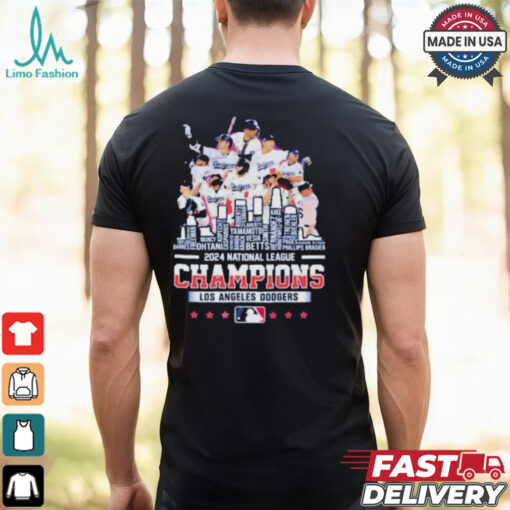 MLB Los Angeles Dodgers NLCS Champions 2024 shirt