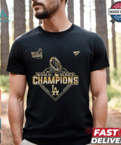 MLB Los Angeles Dodgers World Series 2024 Champions Limited Gold Shirt