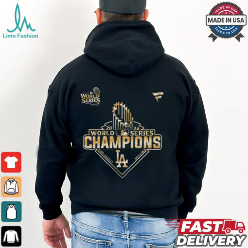 MLB Los Angeles Dodgers World Series 2024 Champions Limited Gold Shirt
