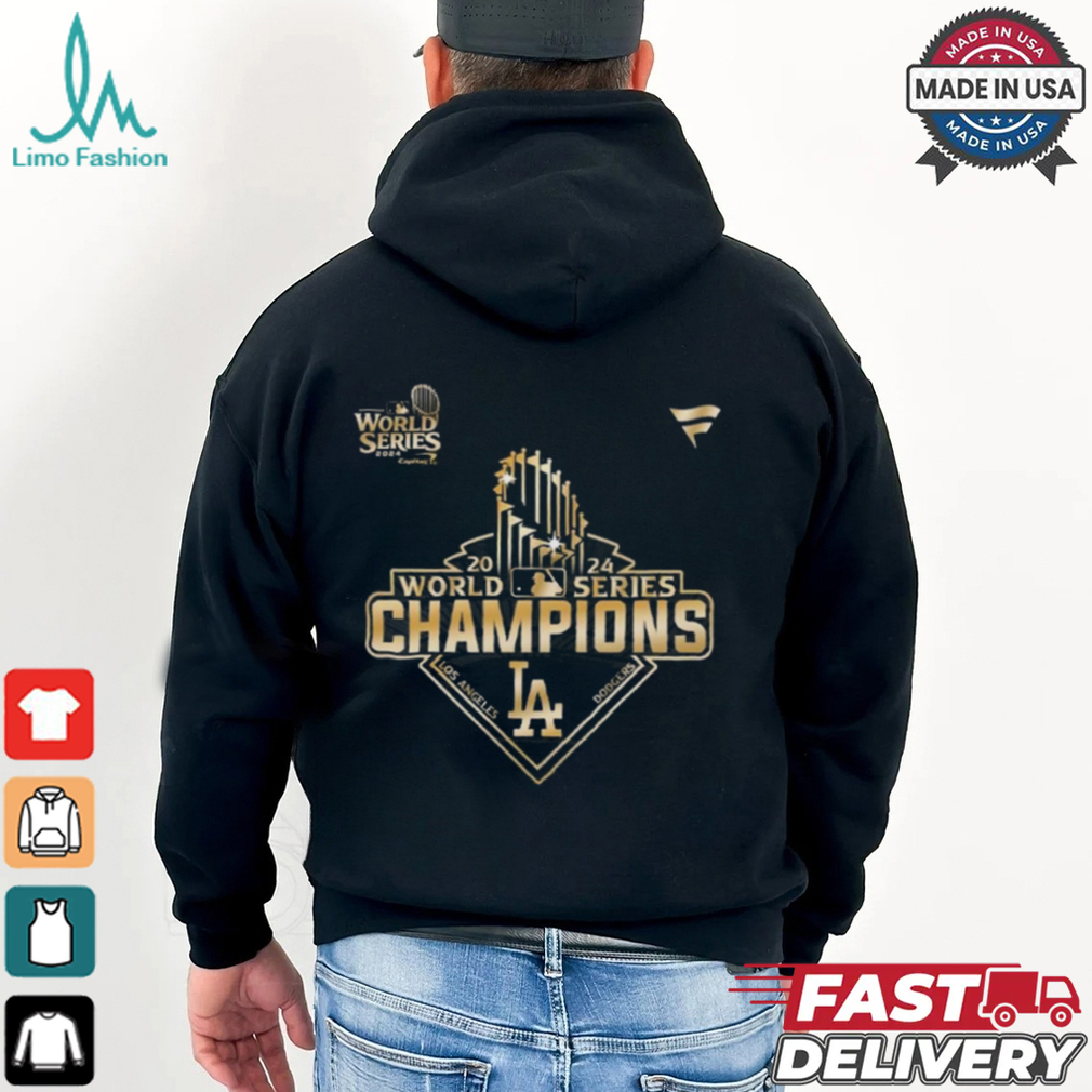 MLB Los Angeles Dodgers World Series 2024 Champions Limited Gold Shirt MLB Los Angeles Dodgers World Series 2024 Champions Limited Gold Shirt