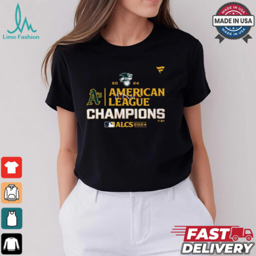 MLB Oakland Athletics 2024 ALCS American League Champions Locker Room t shirt