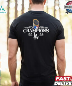 MLB World Series Champions Los Angeles Dodgers 2024 logo shirt