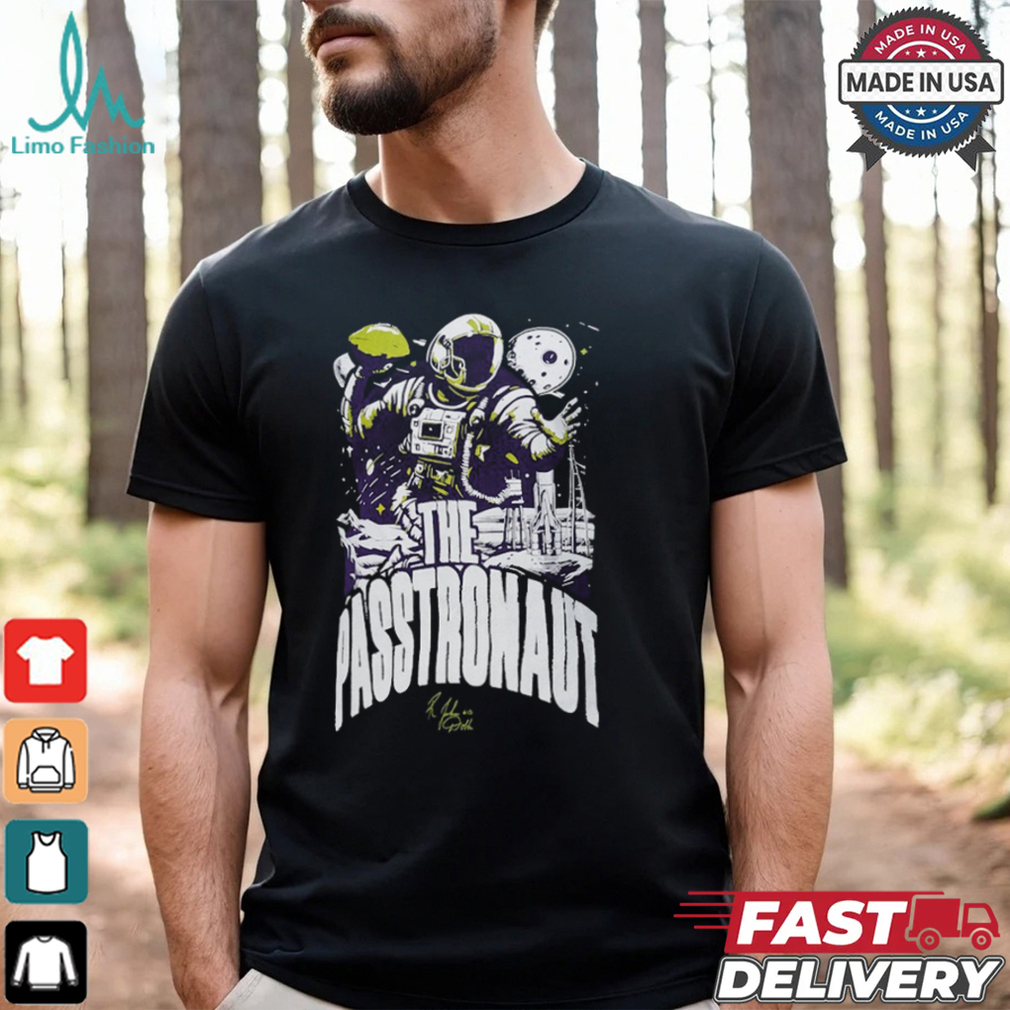 Majestic Threads Joshua Dobbs Black Minnesota Vikings The Passtronaut T Shirt Majestic Threads Joshua Dobbs Black Minnesota Vikings The Passtronaut T Shirt