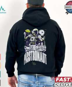 Majestic Threads Joshua Dobbs Black Minnesota Vikings The Passtronaut T Shirt