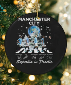 Manchester City 2024 Christmas Superbia In Proelio All Or Nothing T Shirt