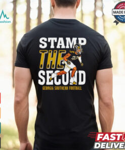 Marc Stampley Georgia Southern Eagles stamp the second shirt