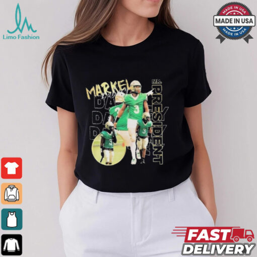 Markel Dabney Huguenot Mr President Graphic t shirt