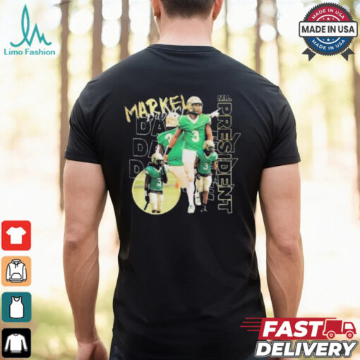 Markel Dabney Huguenot Mr President Graphic t shirt