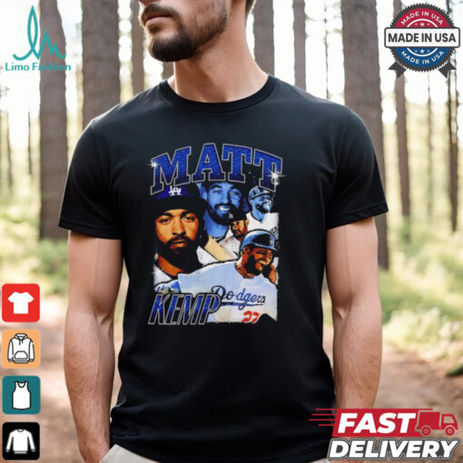 Matt Kemp Dodgers picture collage shirt