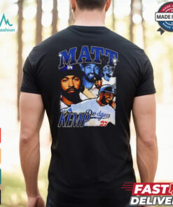 Matt Kemp Dodgers picture collage shirt