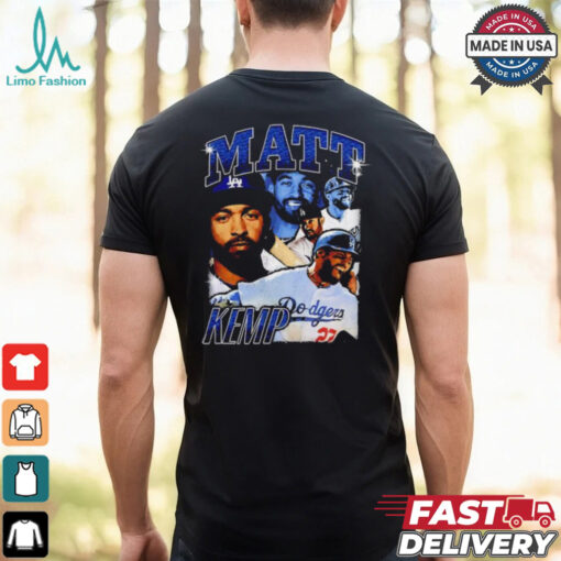 Matt Kemp Dodgers picture collage shirt