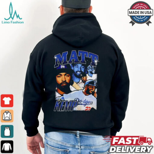 Matt Kemp Dodgers picture collage shirt